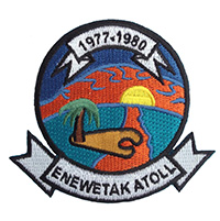 Enewetak Atoll Veterans Patch Enewetak Atoll Veterans Patch